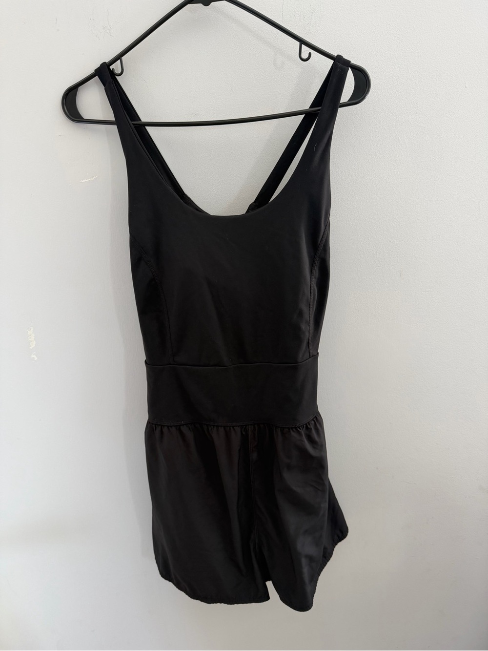 Black Sleeveless Romper